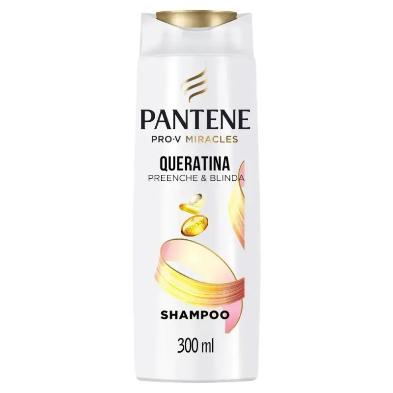 Shampoo Pantene Queratina Preenche e Blinda 300ml 1