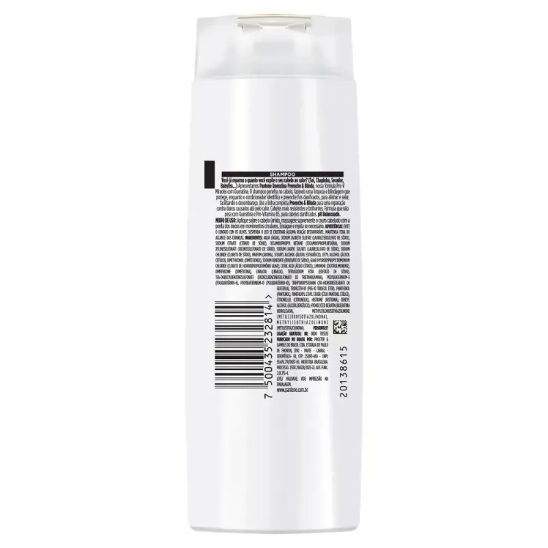 Shampoo Pantene Queratina Preenche e Blinda 300ml 2
