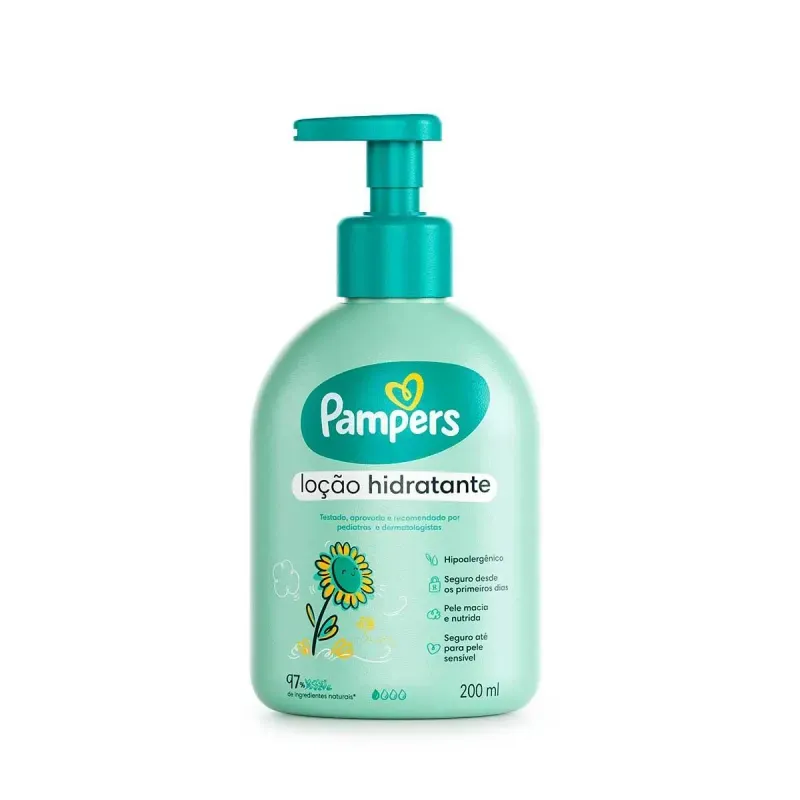 Locao Hidratante Pampers 200ml