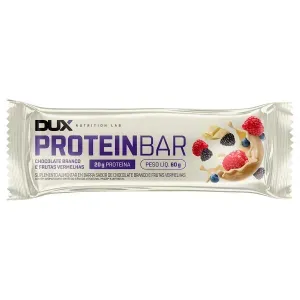 Barra de Proteína Dux Protein Bar Sabor Chocolate Branco e Frutas Vermelhas 60g
