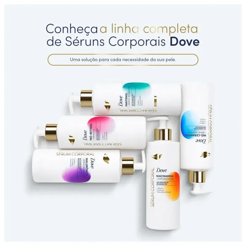 Serum Corporal Dove Pantenol + Dermo Reparador 180ml 3