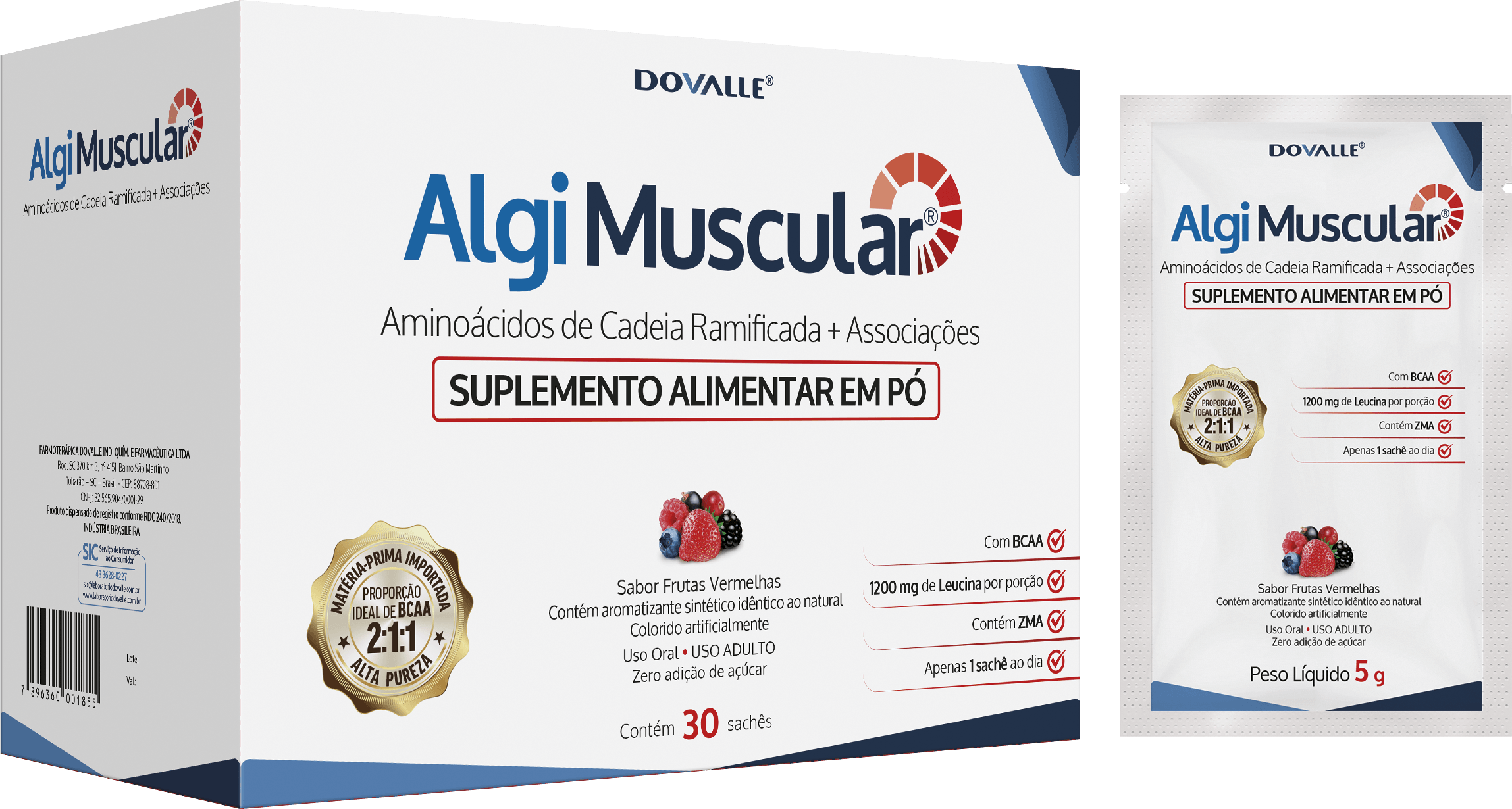 Algi Muscular Sabor Frutas Vermelhas 30 | Drogaria Globo - Drogaria Globo