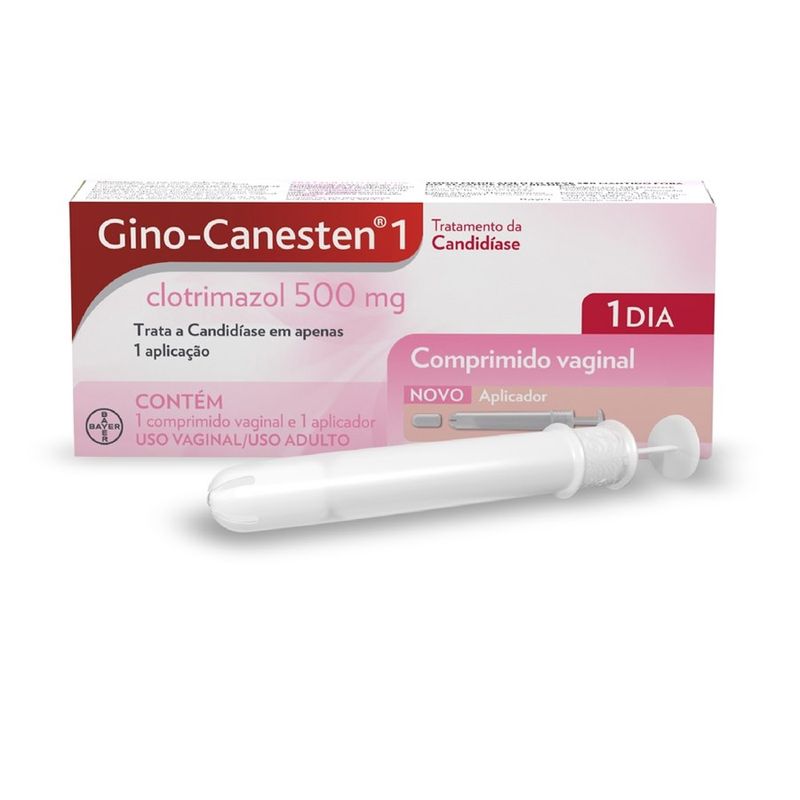 Gino-Canesten 1 500mg 1 Comprimido Vaginal + 1 Aplicador
