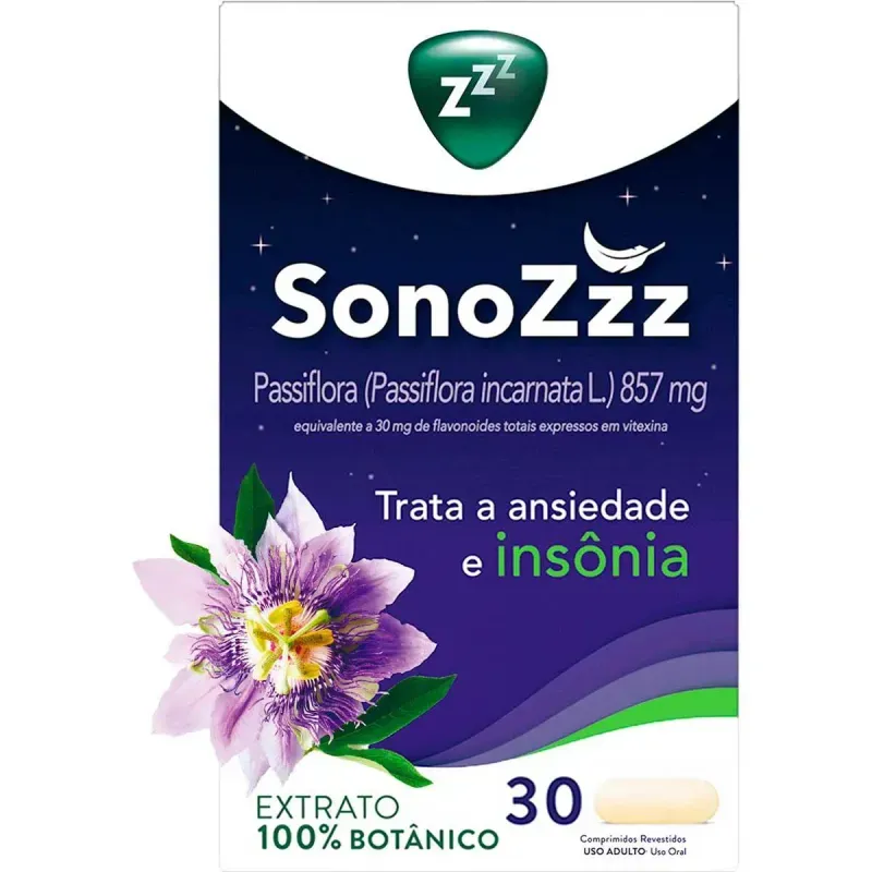 SonoZzz Passiflora 30 Comprimidos 2