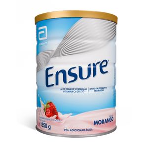Suplemento Nutricional Ensure Pó Morango com 850g