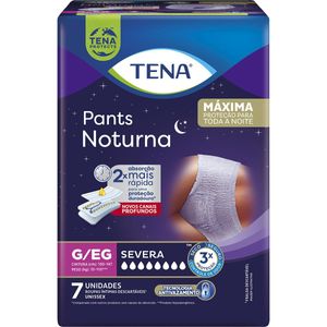 Roupa Íntima Tena Pants Noturna G/EG 7 Unidades
