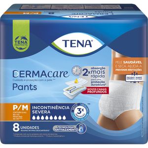 Roupa Íntima Tena Pants Dermacare P/M 8unidades