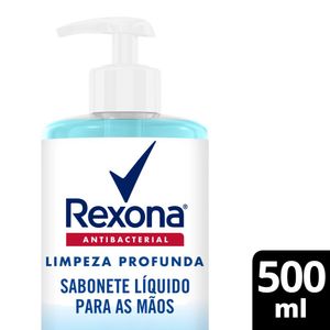 Sabonete Líquido Rexona Antibacterial Limpeza Profunda 500ml