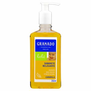 Sabonete Líquido Infantil Granado Glicerina Camomila Bebê 250Ml